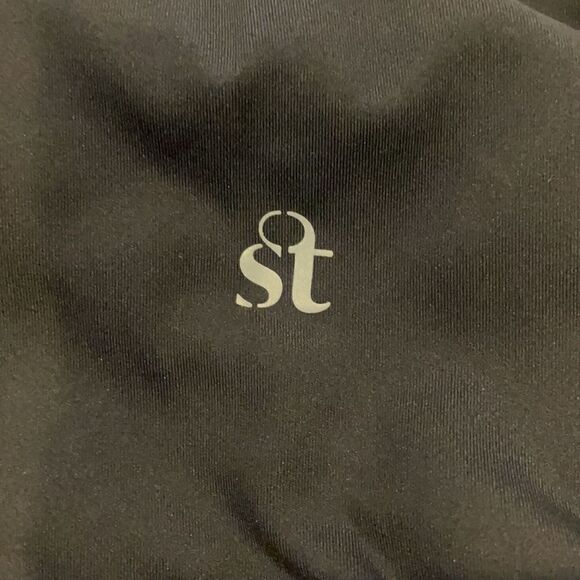 Strut This Black w Purple/Pink Side Stripe Legging - Picture 6 of 6